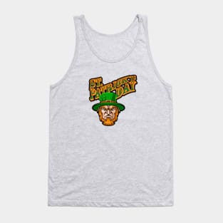 Angry Leprechaun Tank Top